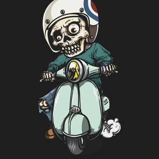 Vespa iPhone wallpaper