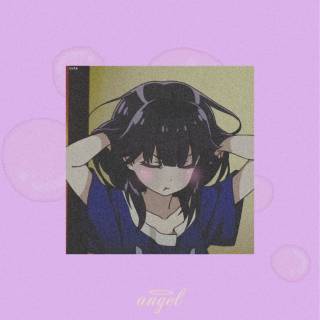 Aesthetic anime purple Ps4 wallpaper