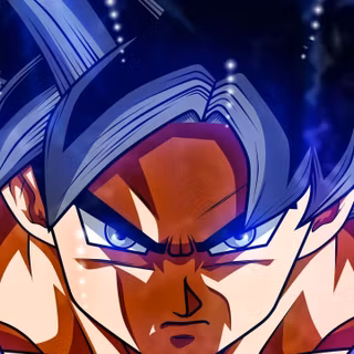 Goku close up 3D wallpaper