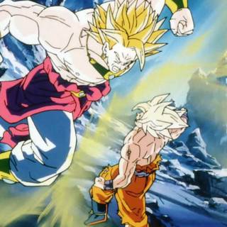 Goku close up 3D wallpaper