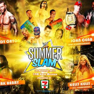 Summer Slam logo wallpaper
