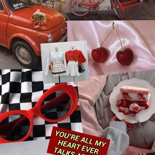 Cute aesthetic grunge girl wallpaper