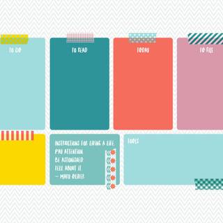 Chaotic aesthetic desktop wallpaper