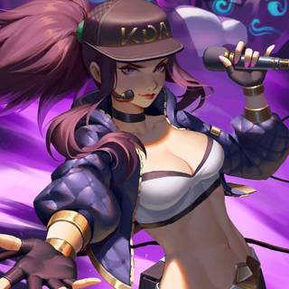 Akali phone wallpaper