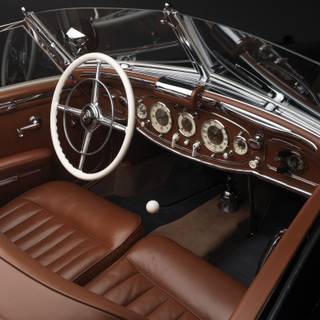 Vintage Mercedes Benz wallpaper