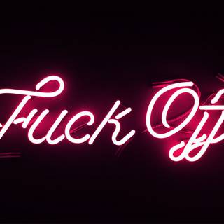 Fuck off wallpaper