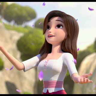 Red Shoes and The Seven Dwarfs Merlin and Red Shoes wallpaper