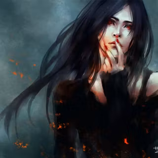 Dark fantasy women wallpaper