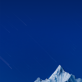 Phone mountain blue wallpaper