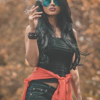 Attitude girls photo wallpaper