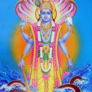 Lord Vishnu Android wallpaper