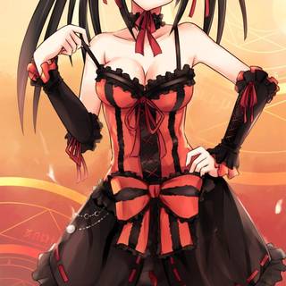 Kurumi phone wallpaper