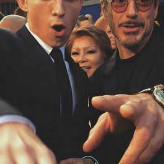 Tony and Peter wallpaper