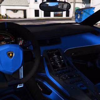 Lamborghini Sian blue wallpaper