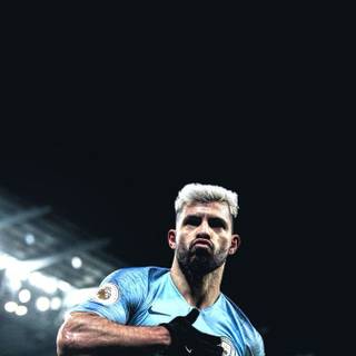 Aguero mobile wallpaper