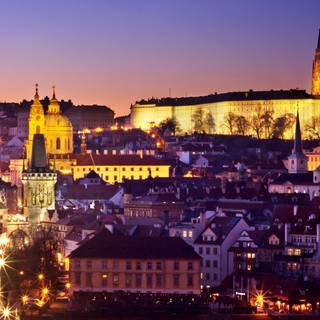 Prague 4K HD wallpaper