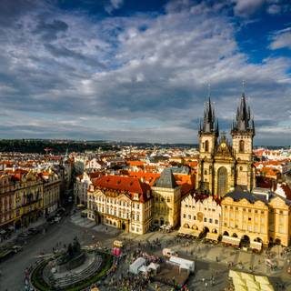 Prague 4K HD wallpaper