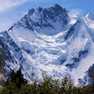 Mountain snow HD wallpaper