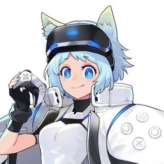 Thicc anime girl Ps4 wallpaper