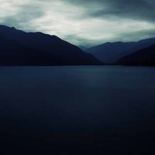 Dark mountain wallpaper