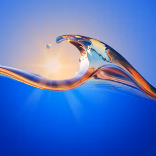 Cute aesthetic water wallpaper