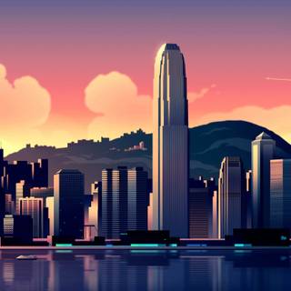 Hong Kong 4K HD wallpaper