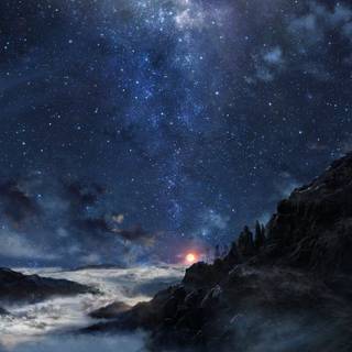 Stargazing wallpaper