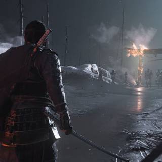 Ghost of Tsushima HD wallpaper