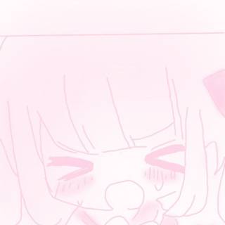 Kawaii pink Japanese wallpaper