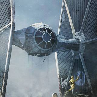 R2D2 and C3PO Android wallpaper