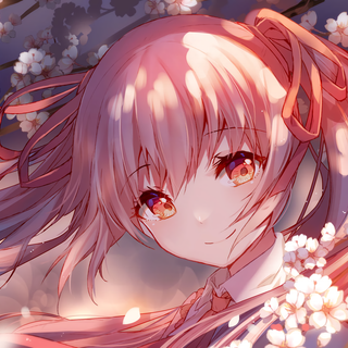 Computer Sakura Miku wallpaper