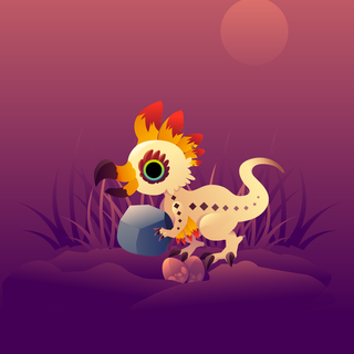 Monster Hunter minimalist wallpaper