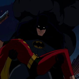 Red Hood Robin DC wallpaper