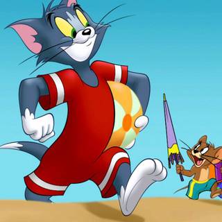 Tom and Jerry funny wallpaper