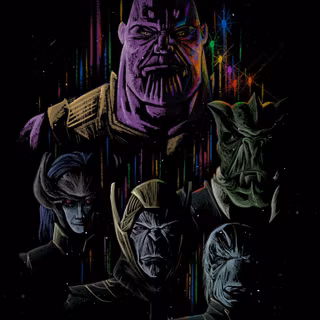 Thanos hand wallpaper