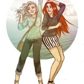 Luna x Ginny wallpaper