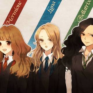 Luna x Ginny wallpaper