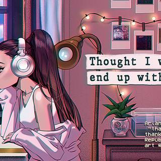 Computer Thank U Next wallpaper