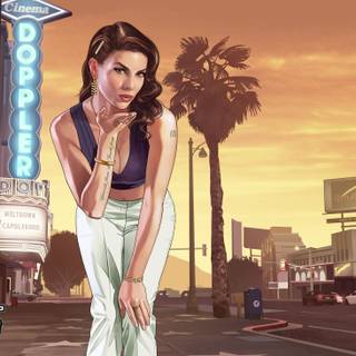 GTA 5 girls wallpaper