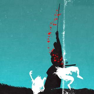 Zombie samurai wallpaper