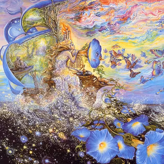 Flower fantasy wallpaper