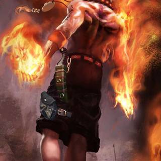 Android One Piece Ace wallpaper