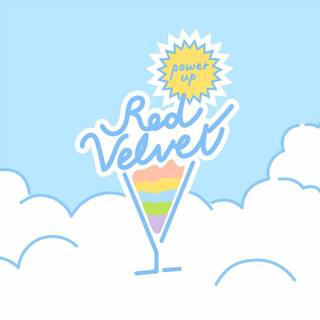 Red Velvet logo wallpaper