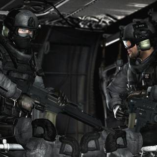 Umbrella Corporation soldiers wallpaper