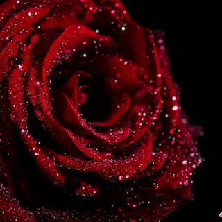 Blood rose wallpaper