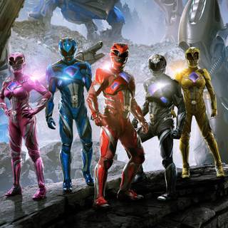 Power Rangers movie wallpaper