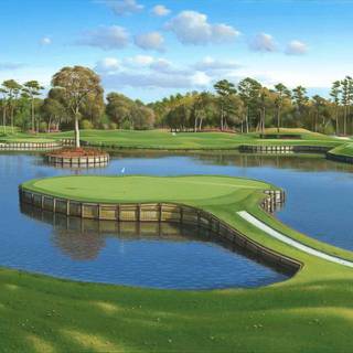 Golf courses wallpaper