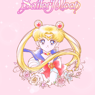 Sailor Moon pink aesthetic wallpaper