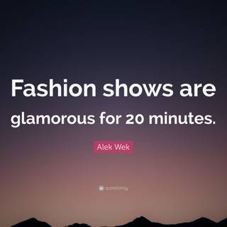 Fashion show wallpaper