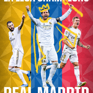 Real Madrid La Liga Champions 2020 wallpaper